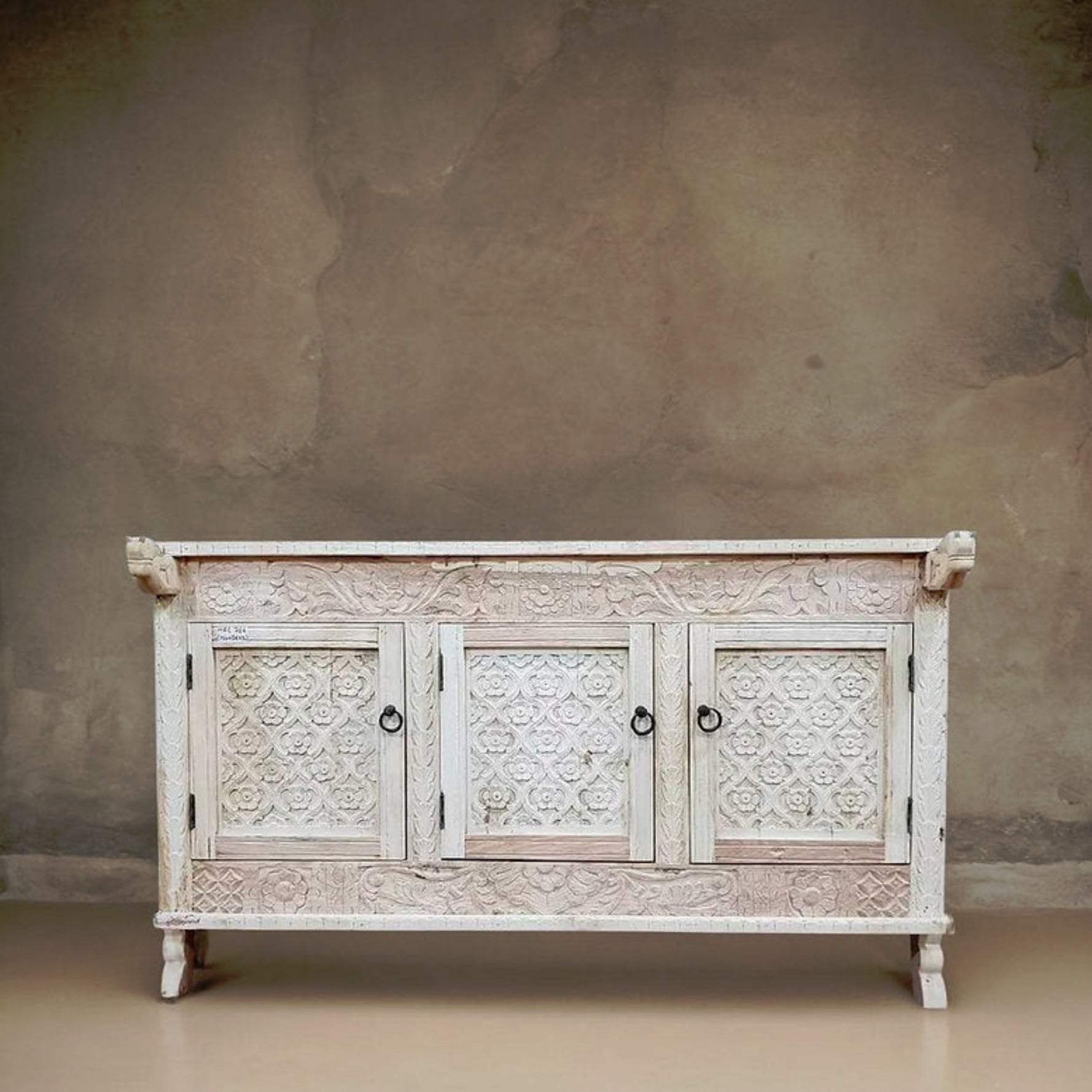 CARVED SIDEBOARD