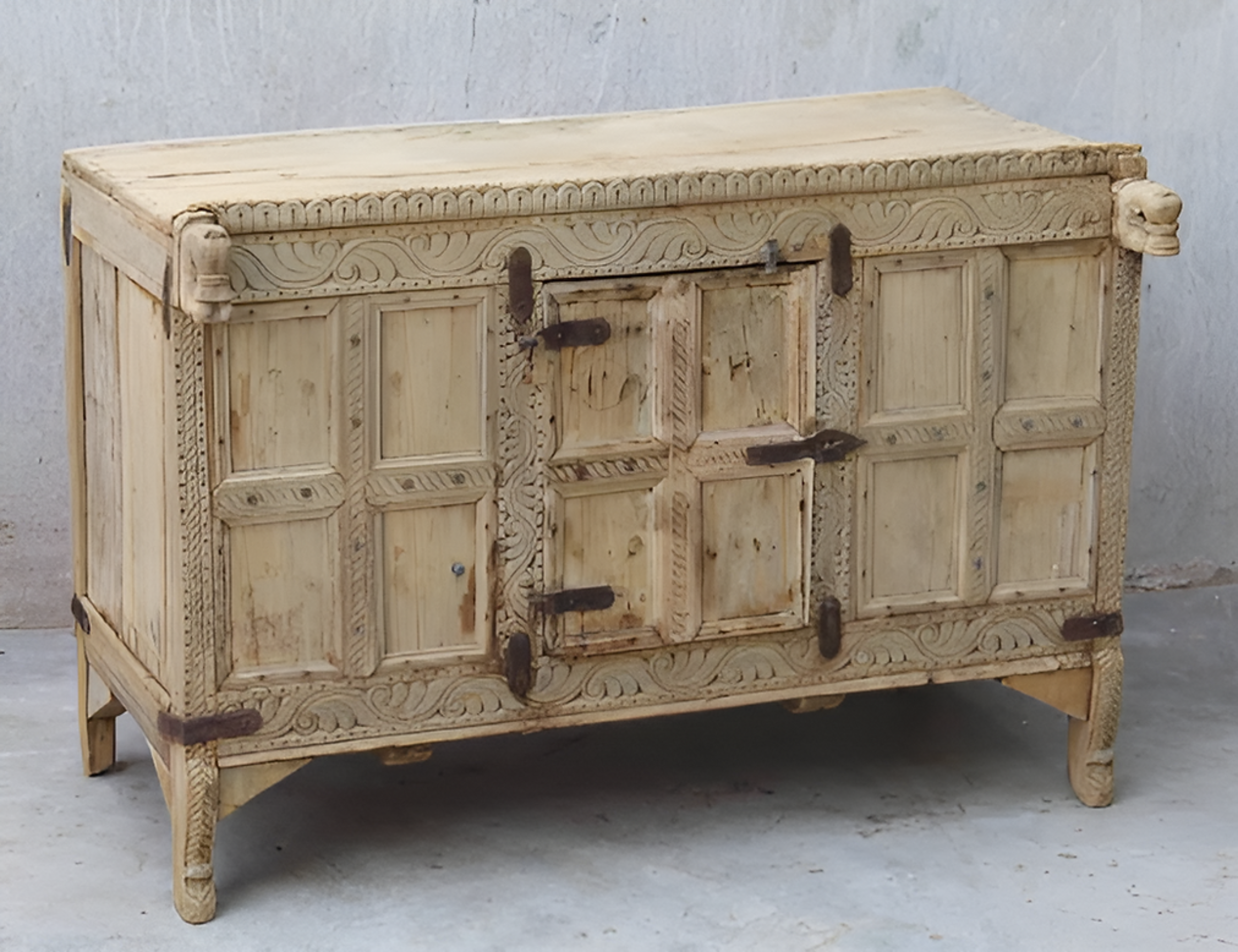 Hope Chest Carved Cabinet