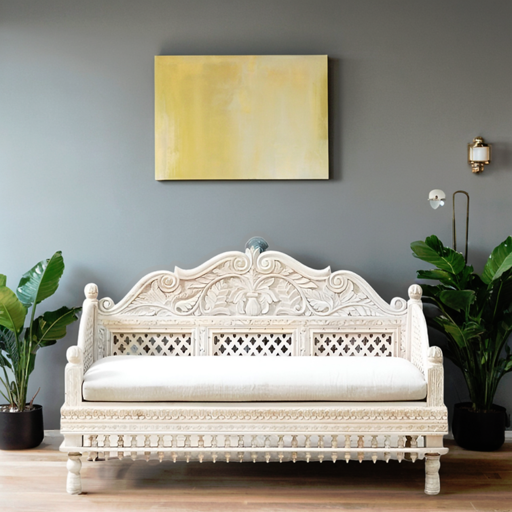 Carved Daybed