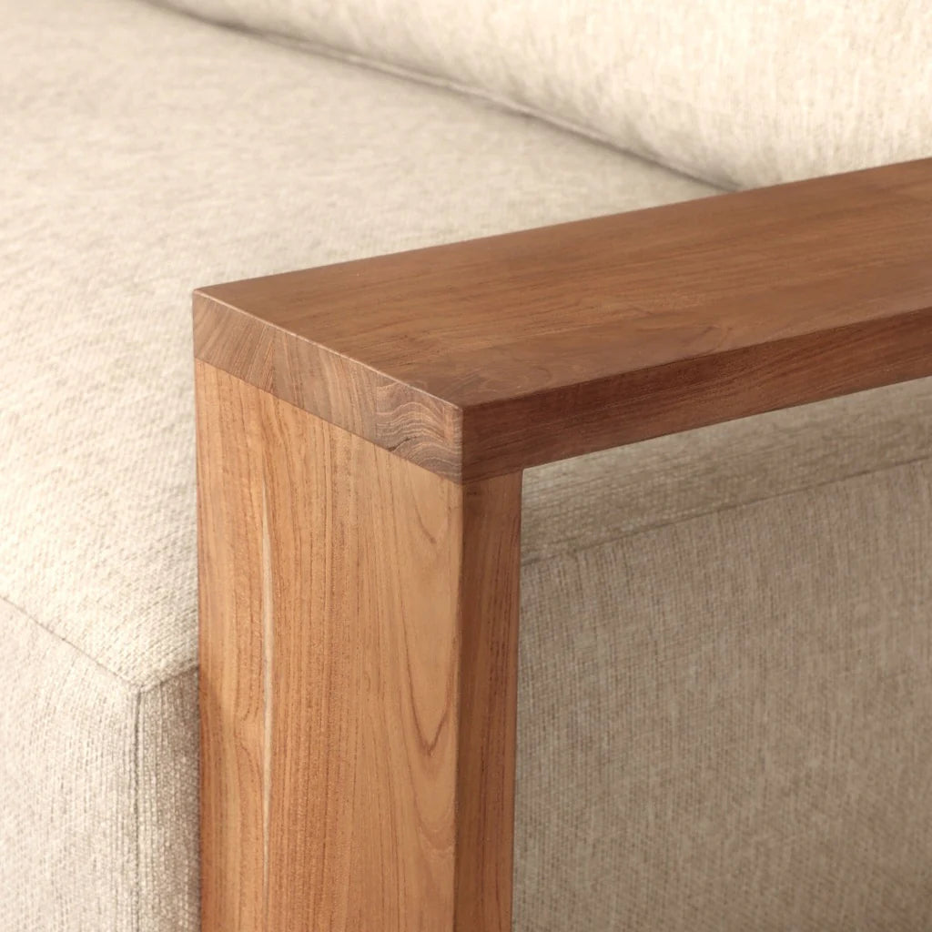 Natural Wooden Outdoor Sofa