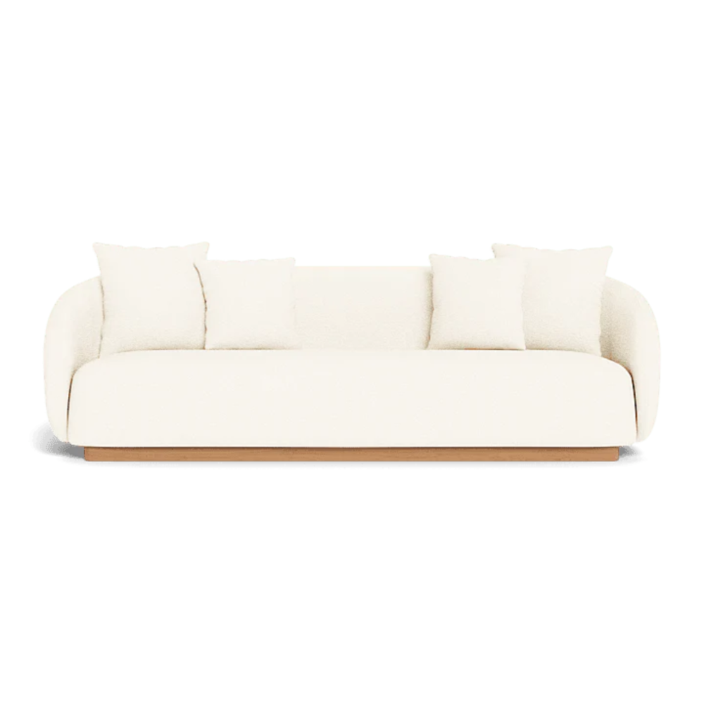 Wooden Designer Handmade Outdoor Three Seat Sofa