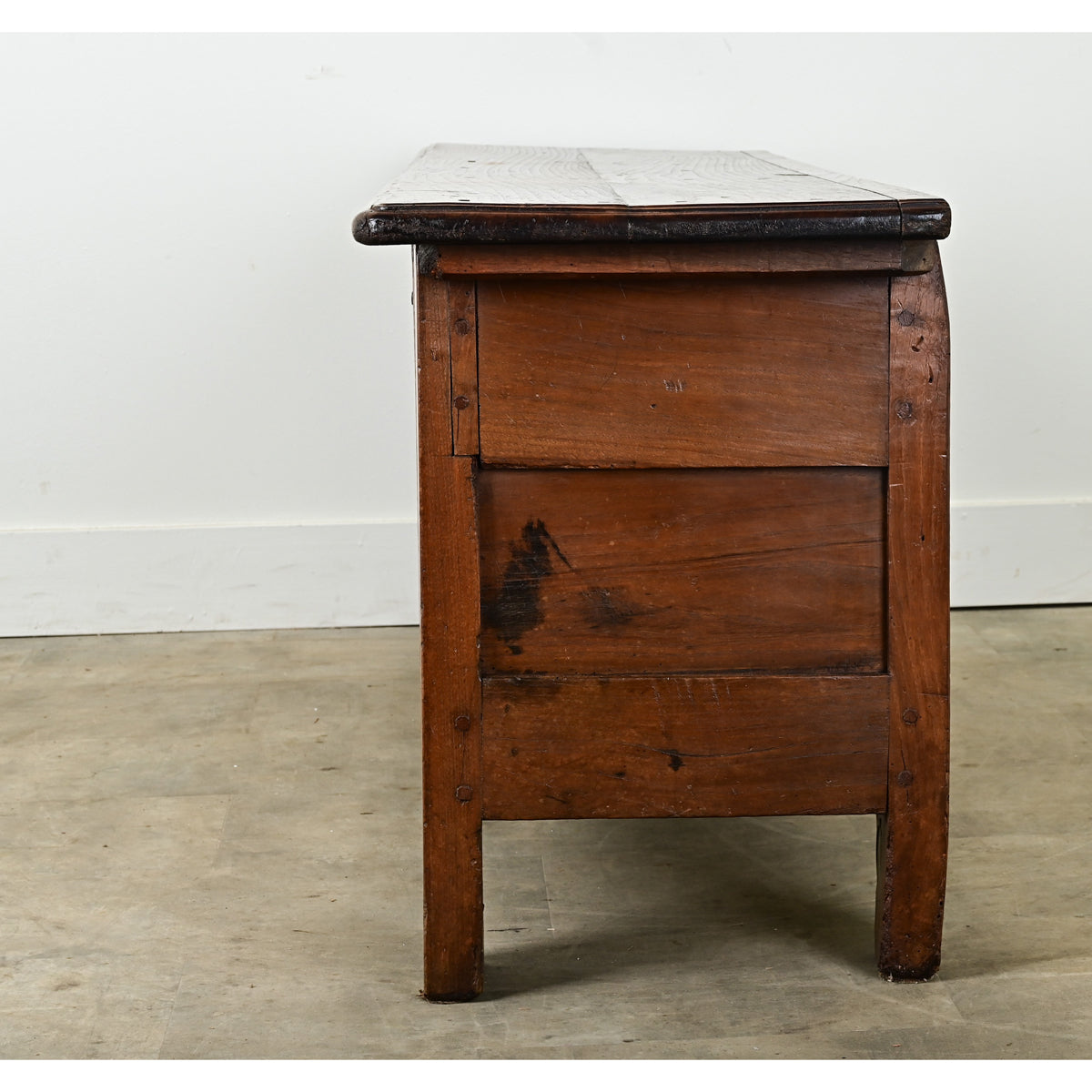 Handcrafted French Brown Coffer