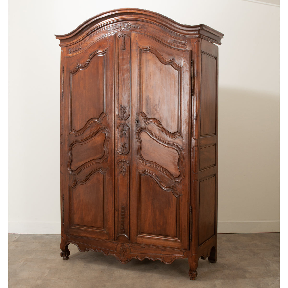 Wooden Brown Carved Cupboard