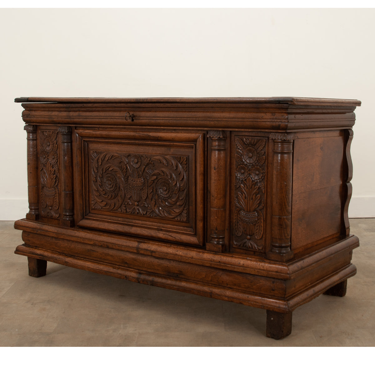 Wooden Storage Trunk