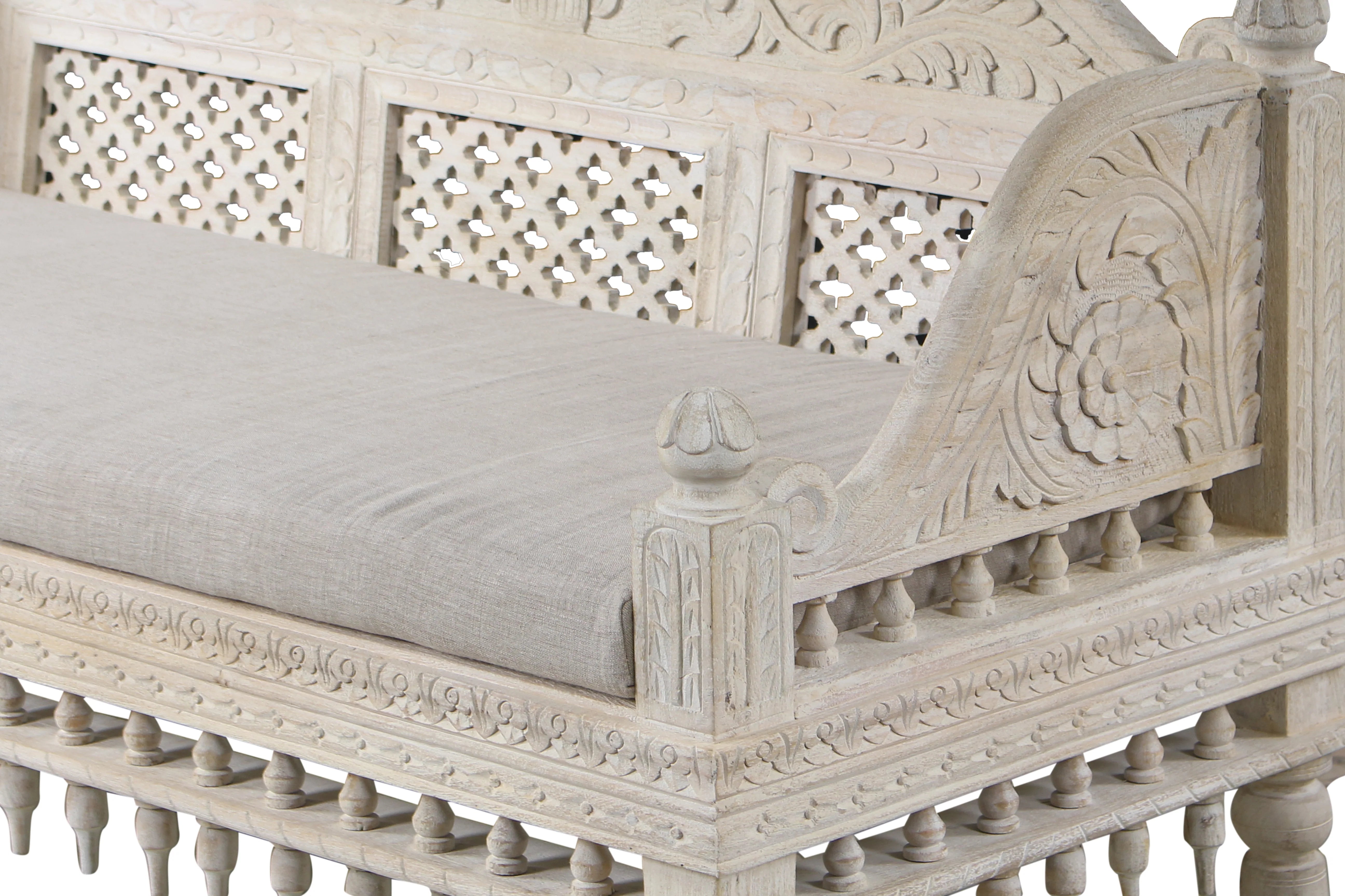 Carved Settee