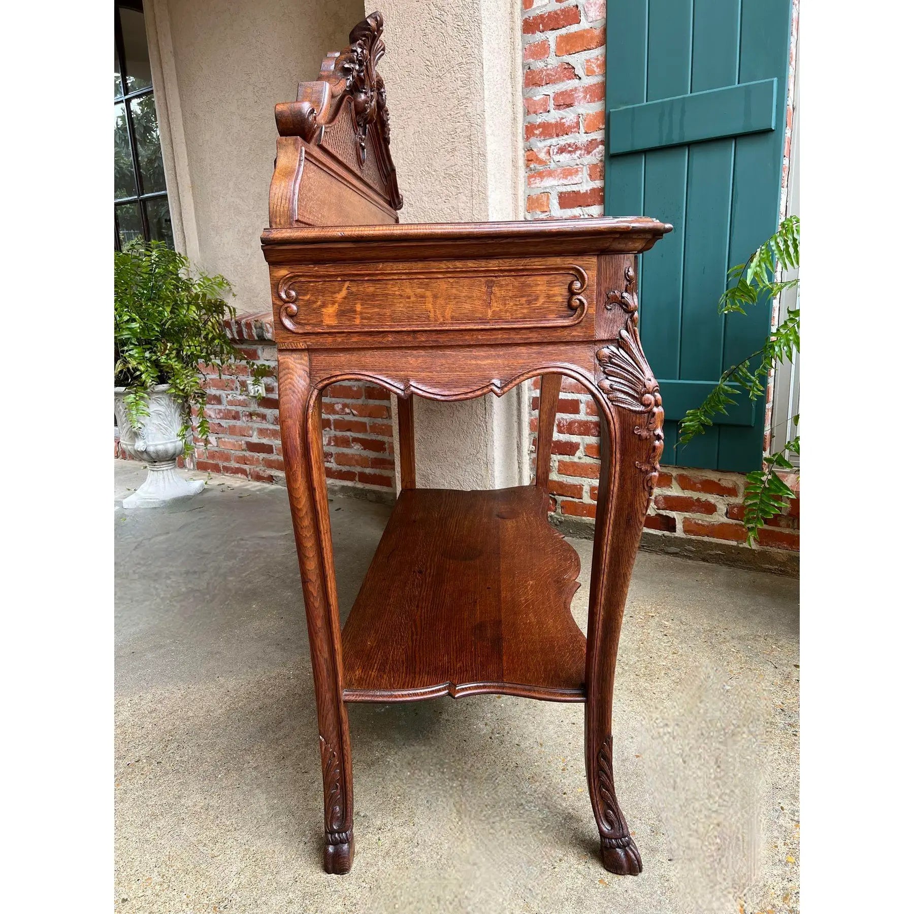 Carved Console Table