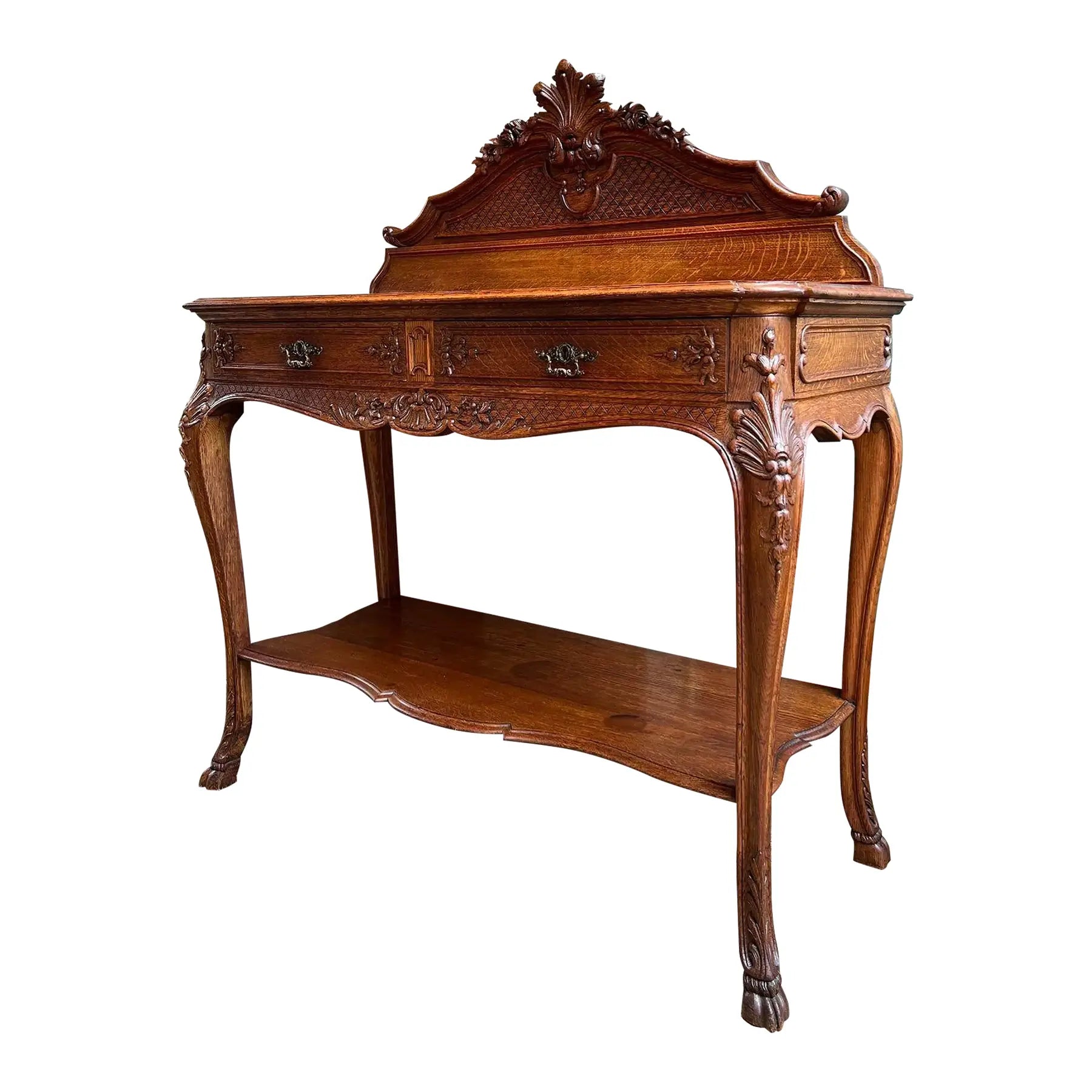 Carved Console Table