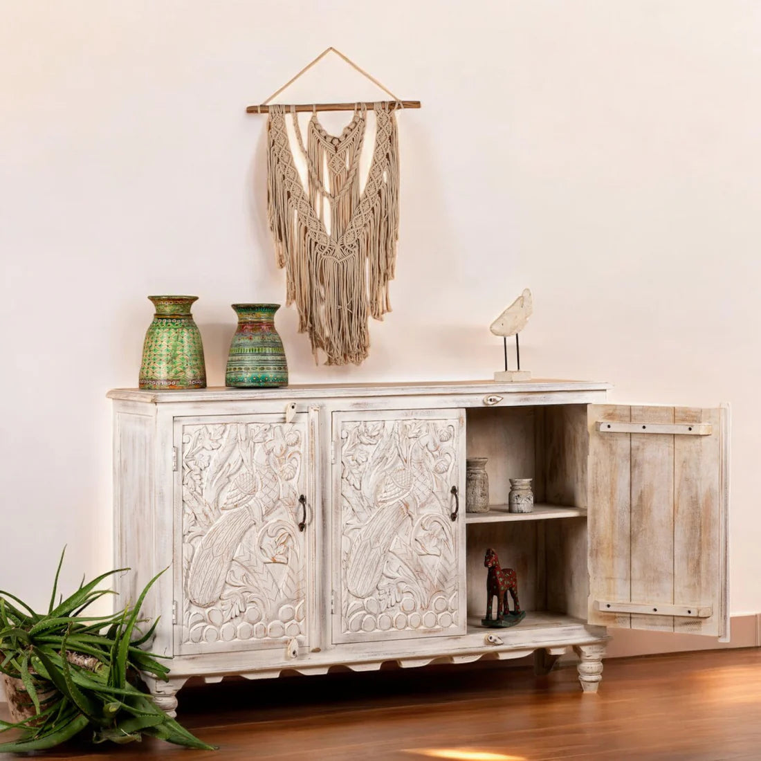 White Sideboard