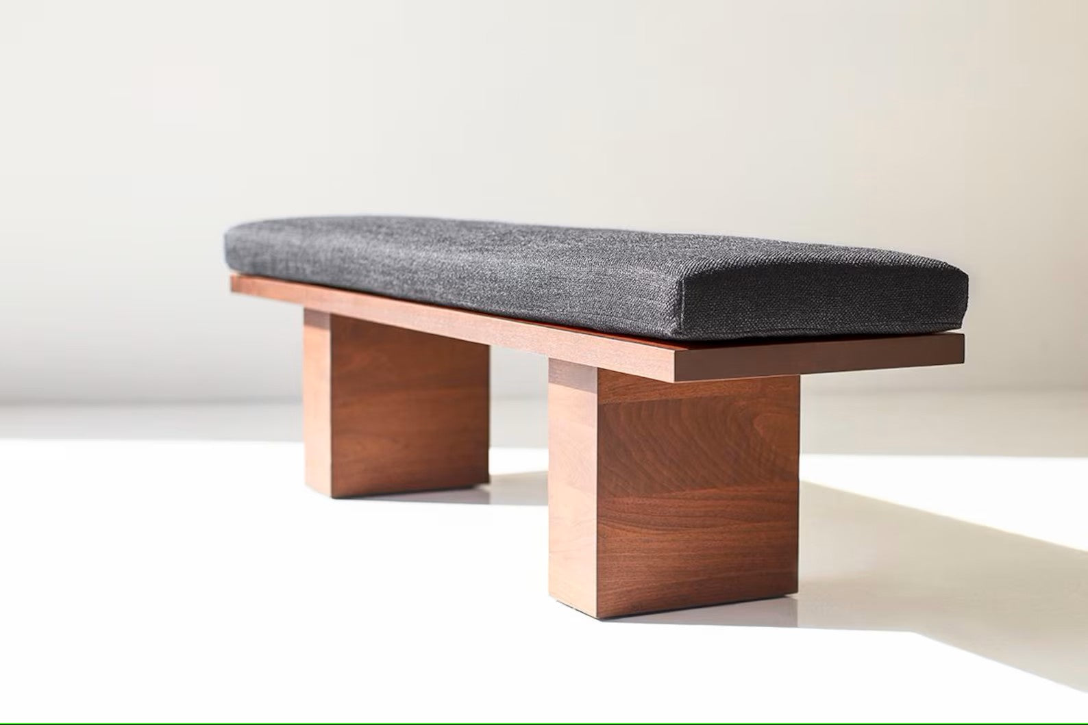 cozy upholstered bench