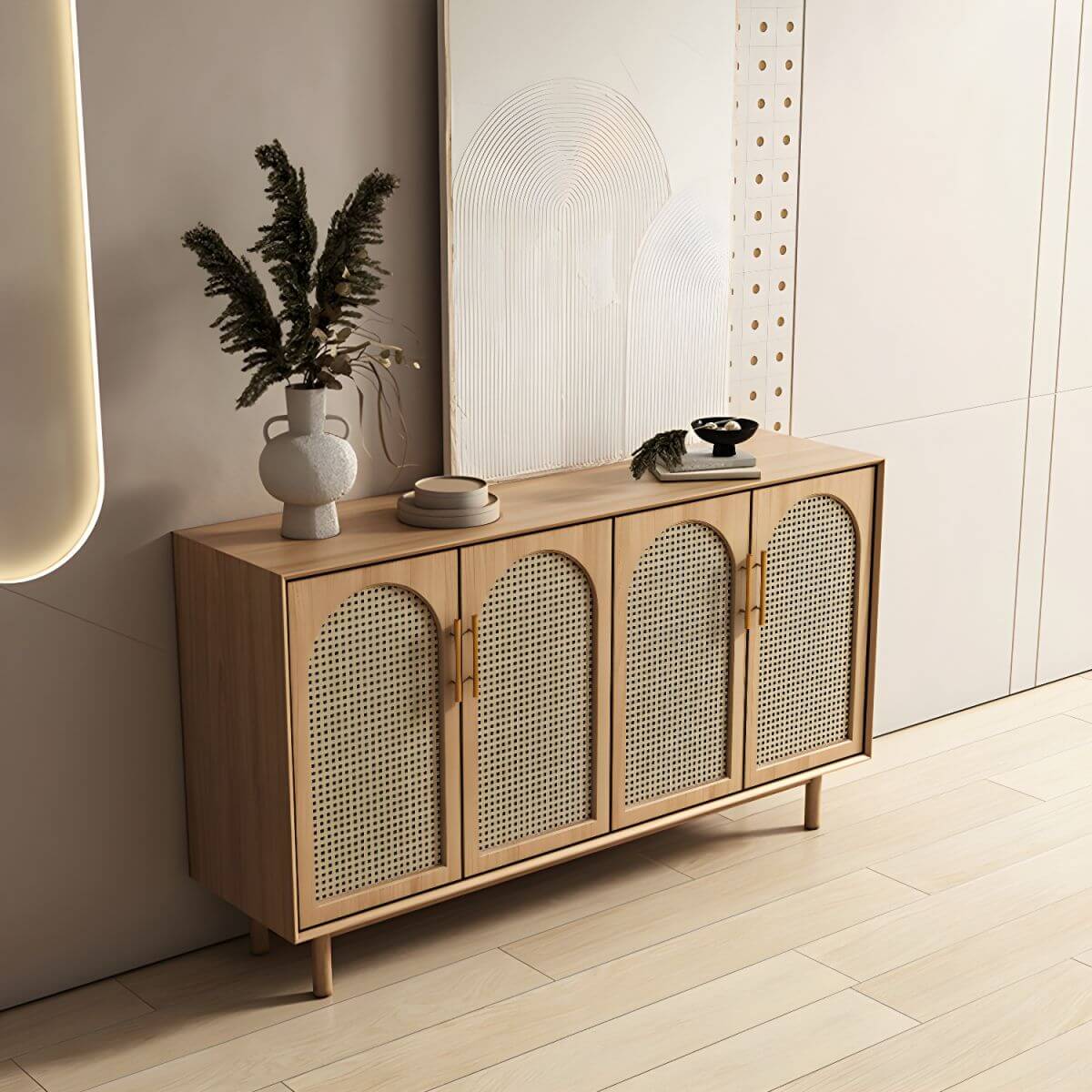 Rattan Sideboard