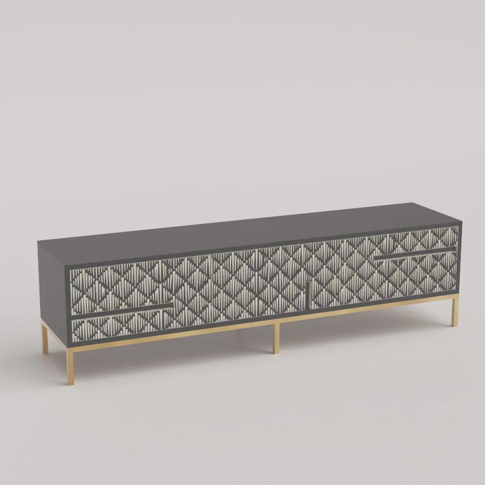 Wooden Media Unit Cabinet