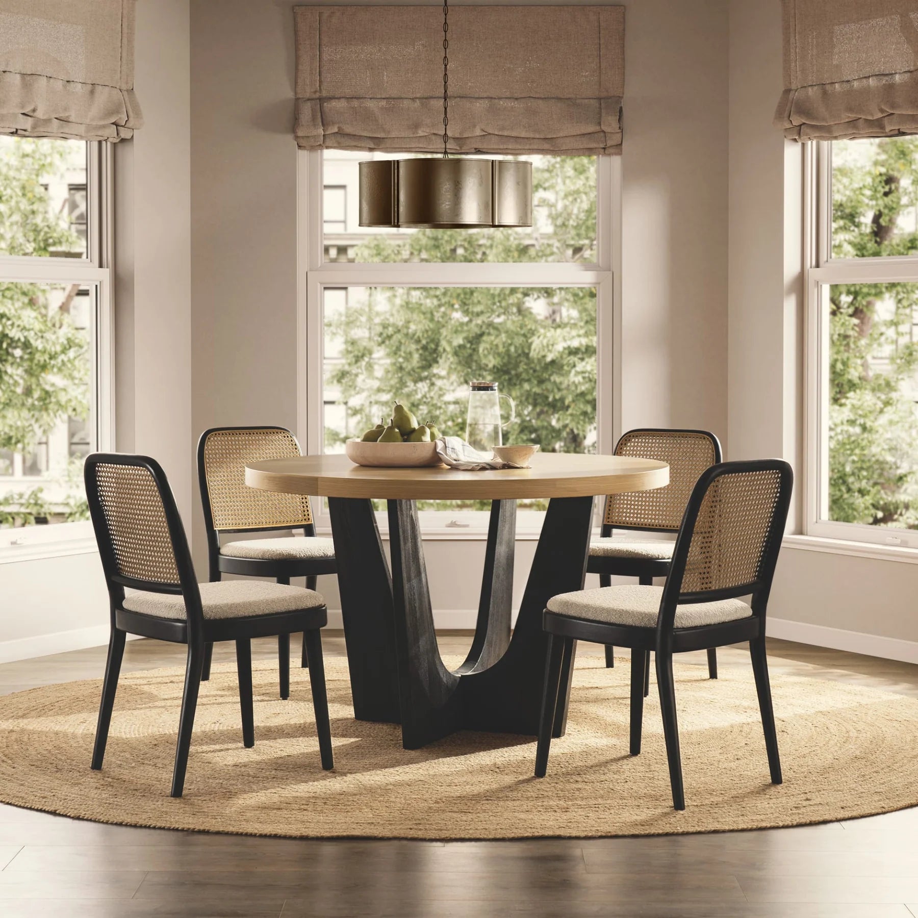 Wooden Round Dining Table