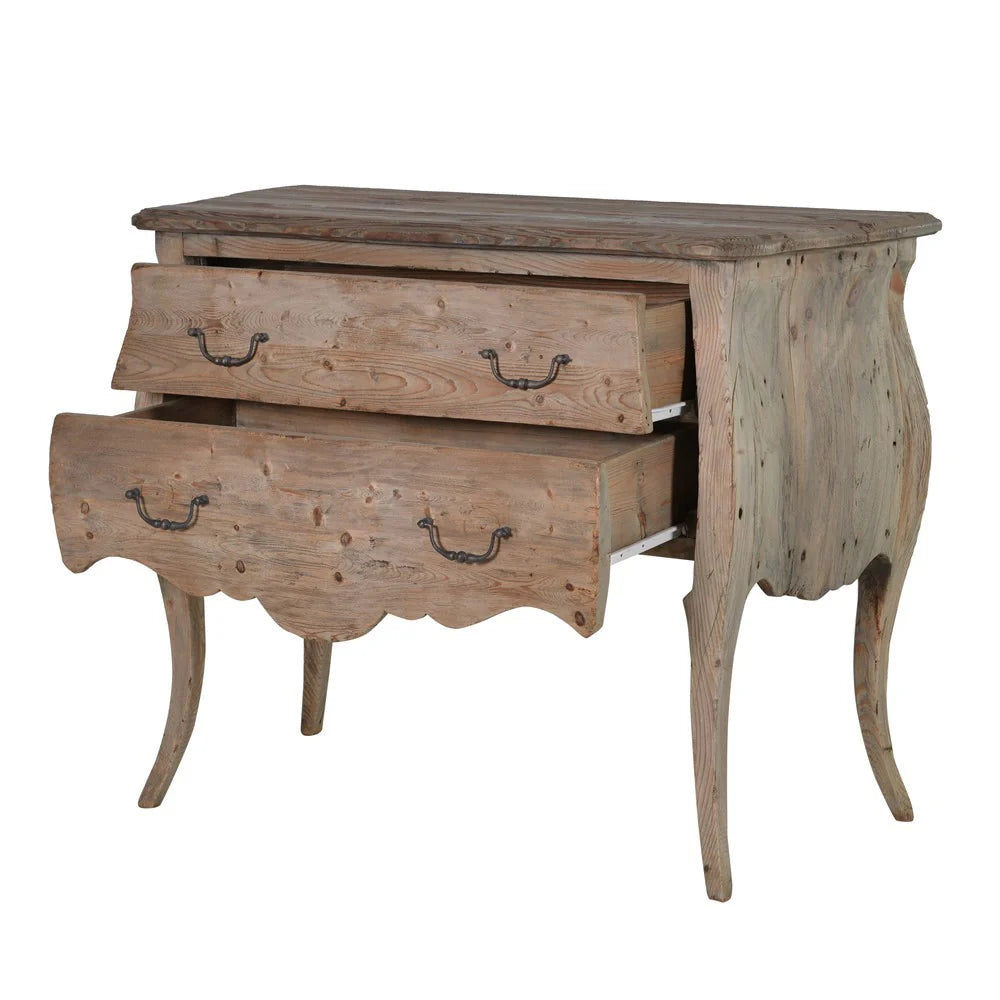 Two Drawer Bedside Table