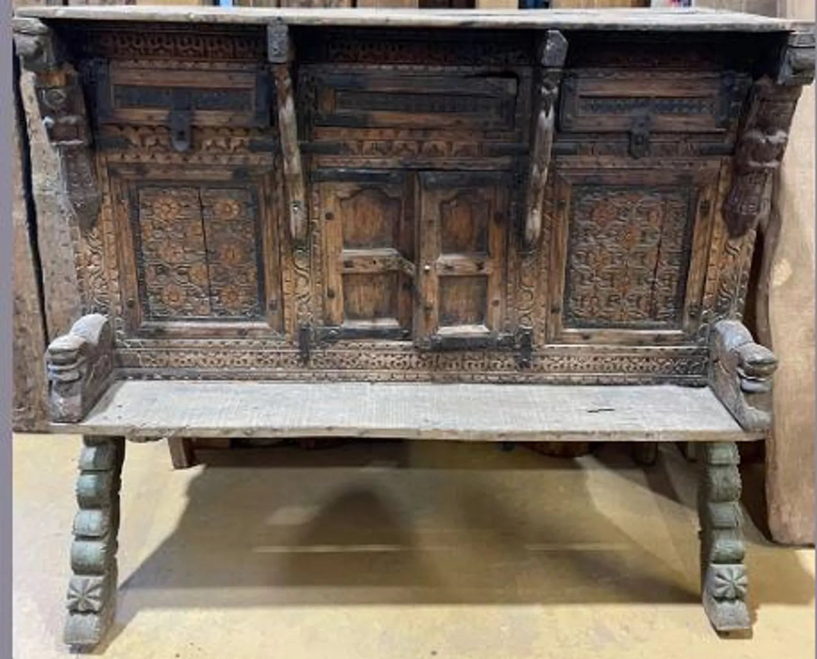 Hand-Carved Damchiya Chest