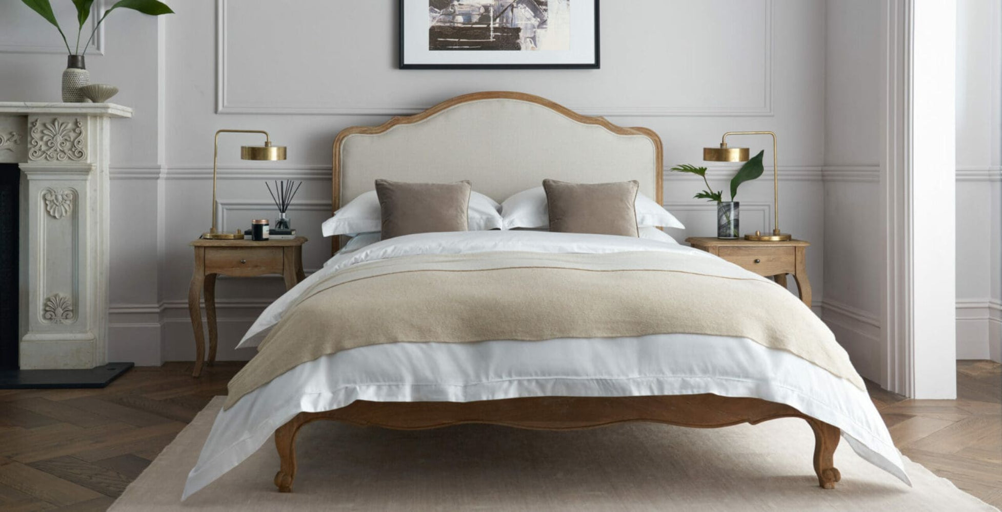 Hand Crafted Upholstered Headboard